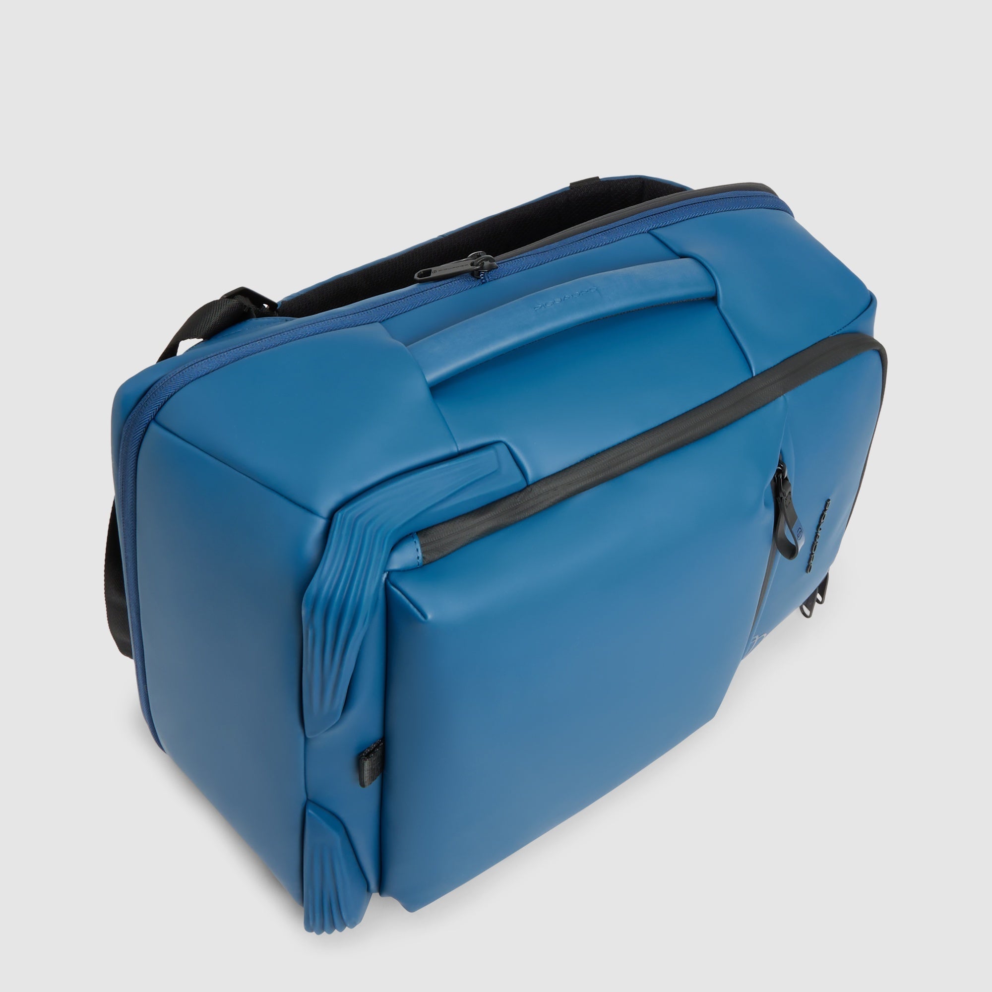 Piquadro Corner 2.0 Rucksack Laptop wasserdicht Schwarz