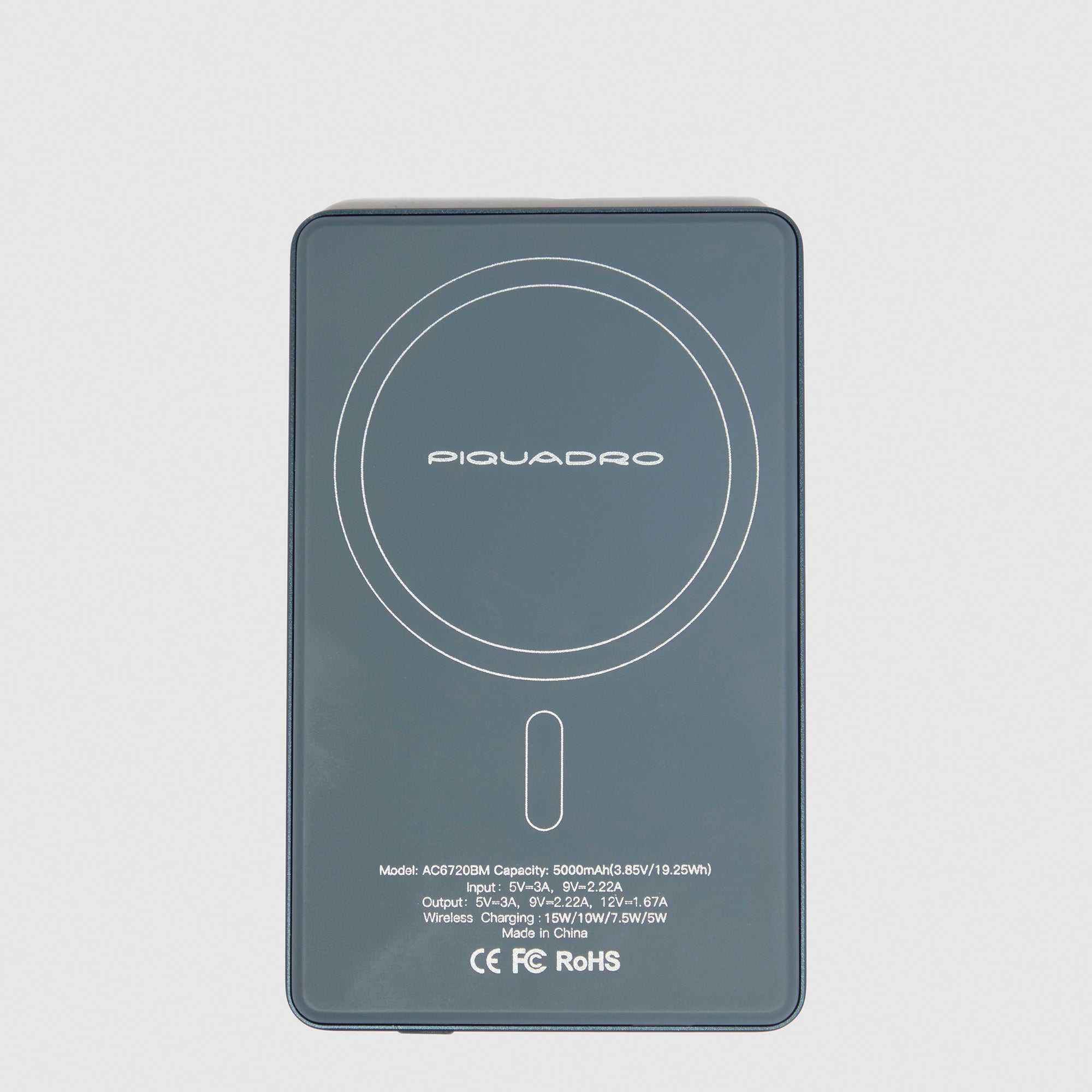 Piquadro BagMotic Powerbank MagSafe 5000 mAh Grau