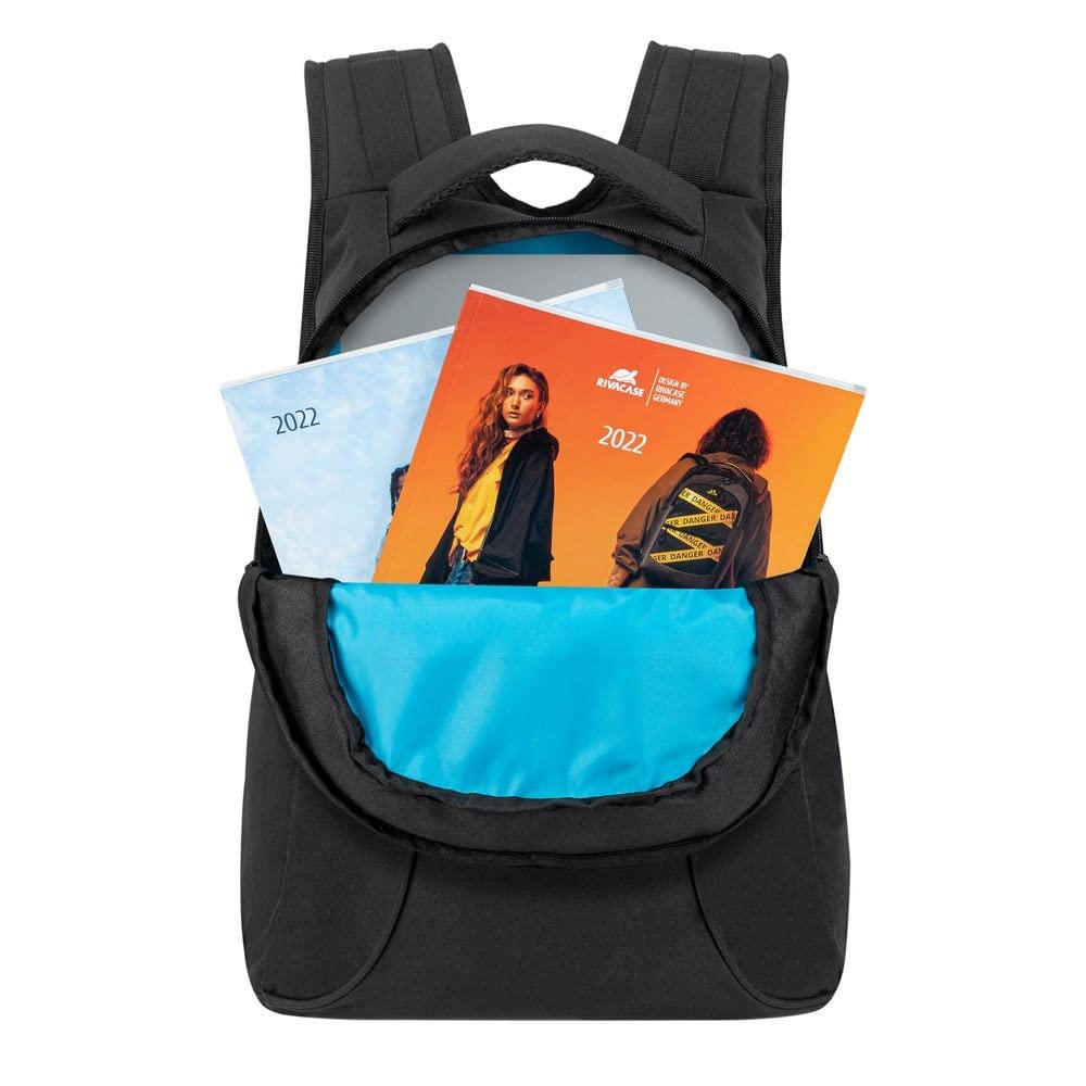 RIVACASE Aviva 5565 Laptop-Rucksack 14 Zoll Schwarz 22L wasserabweisend