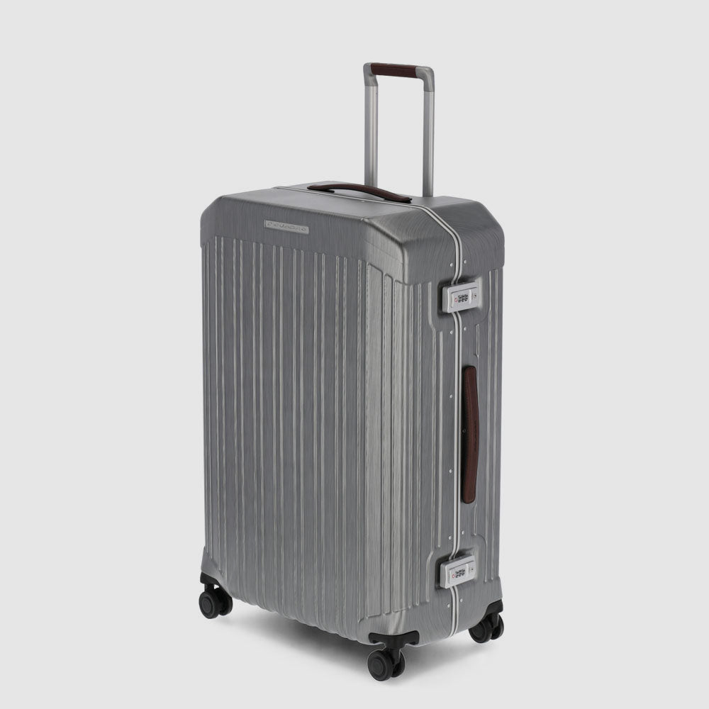 Piquadro PQLM Trolley Groß 4 Rollen Hartschale Koffer