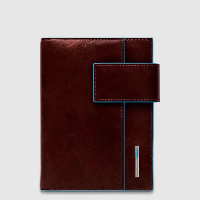 Piquadro Blue Square Organizer Agenda groß braun Leder