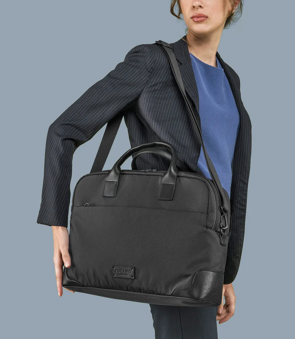 Tucano Fine Laptoptasche 15,6 Zoll Blau Business