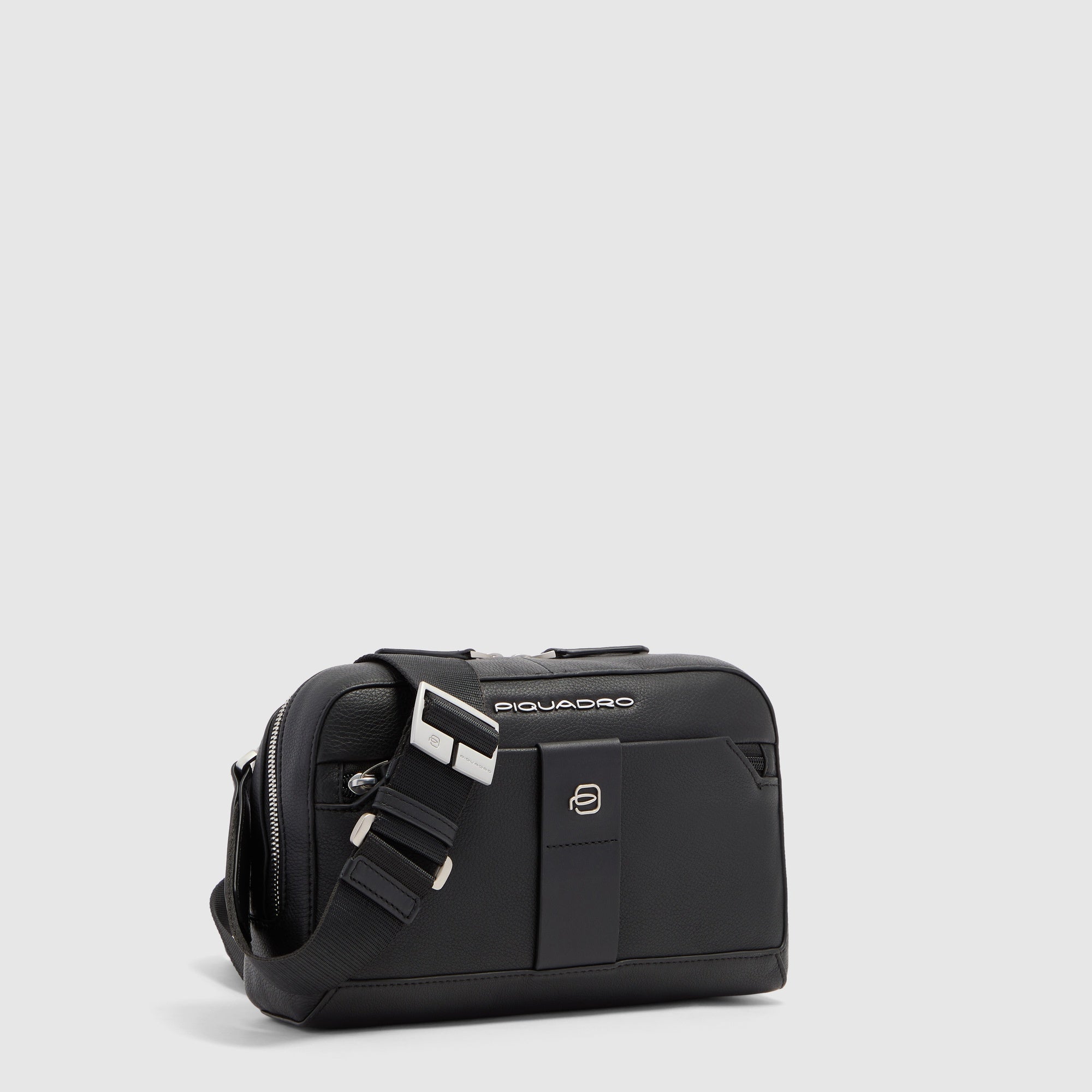 Piquadro Urban Pochette Herren Leder abnehmbarer Riemen