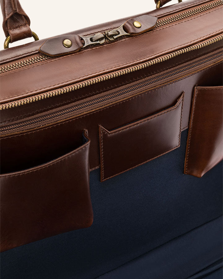 Buckle & Seam Albert XL Aktentasche Leder Character Sale