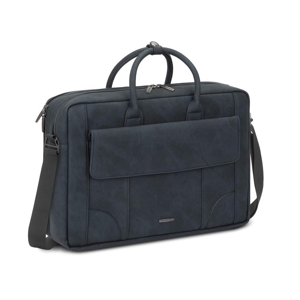 RIVACASE Regent Notebooktasche 16 Zoll Schwarz Kunstleder