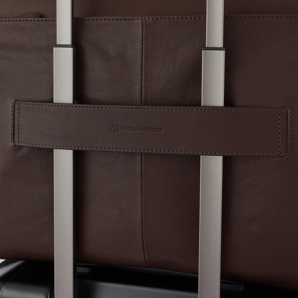 Piquadro Blue Square Aktentasche 15,6 Zoll TM Leder Laptopfach