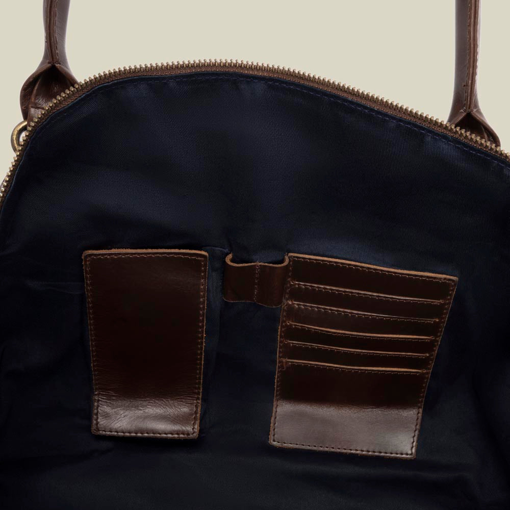 Buckle & Seam Willow Weekender Canvas Green Blue 37L