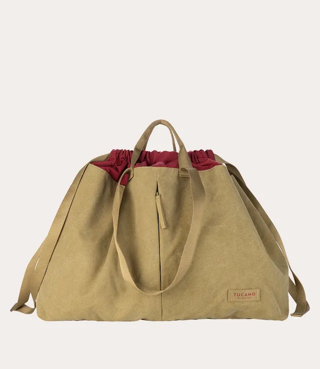 Tucano Carry Shopper Large Weekender Beige 43 L Canvas