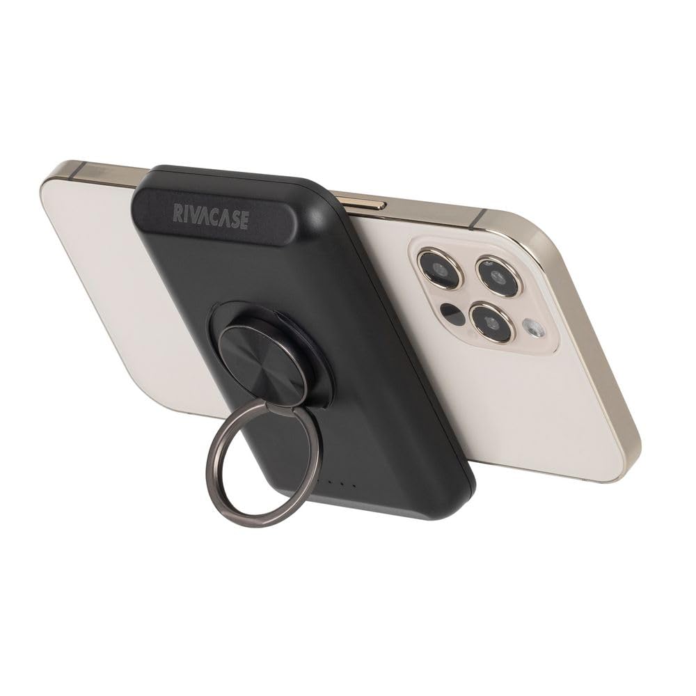 RIVACASE RIVAPOWER VA2603 Powerbank 5000 mAh schwarz magnetisch