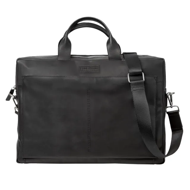 Lightpak Mover Laptoptasche 15 Zoll schwarz Leder