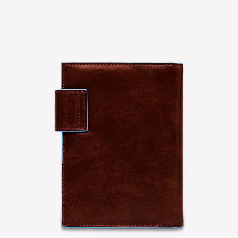 Piquadro Blue Square Organizer Agenda groß braun Leder