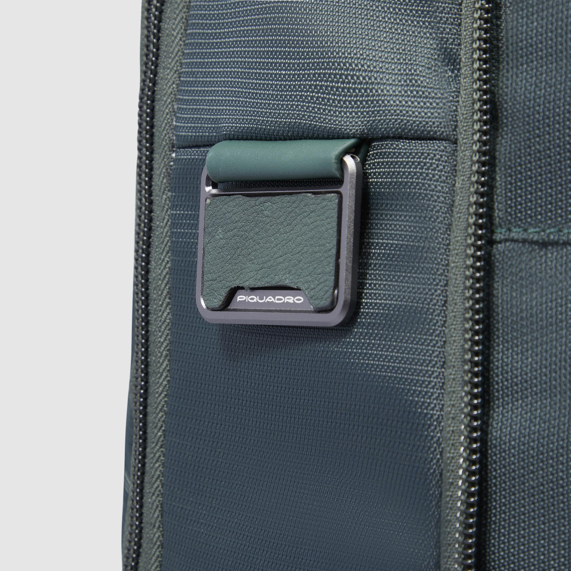 Piquadro Rover Rucksack 15,6 Zoll Laptop Schwarz