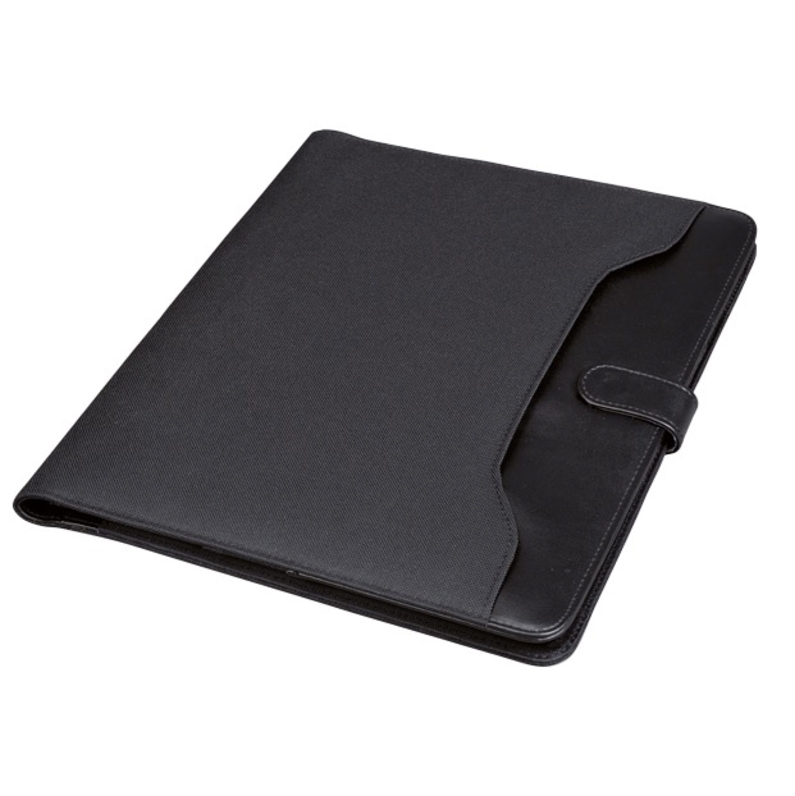 Lightpak Fano I Ringbuchmappe A4 schwarz Druckknopf