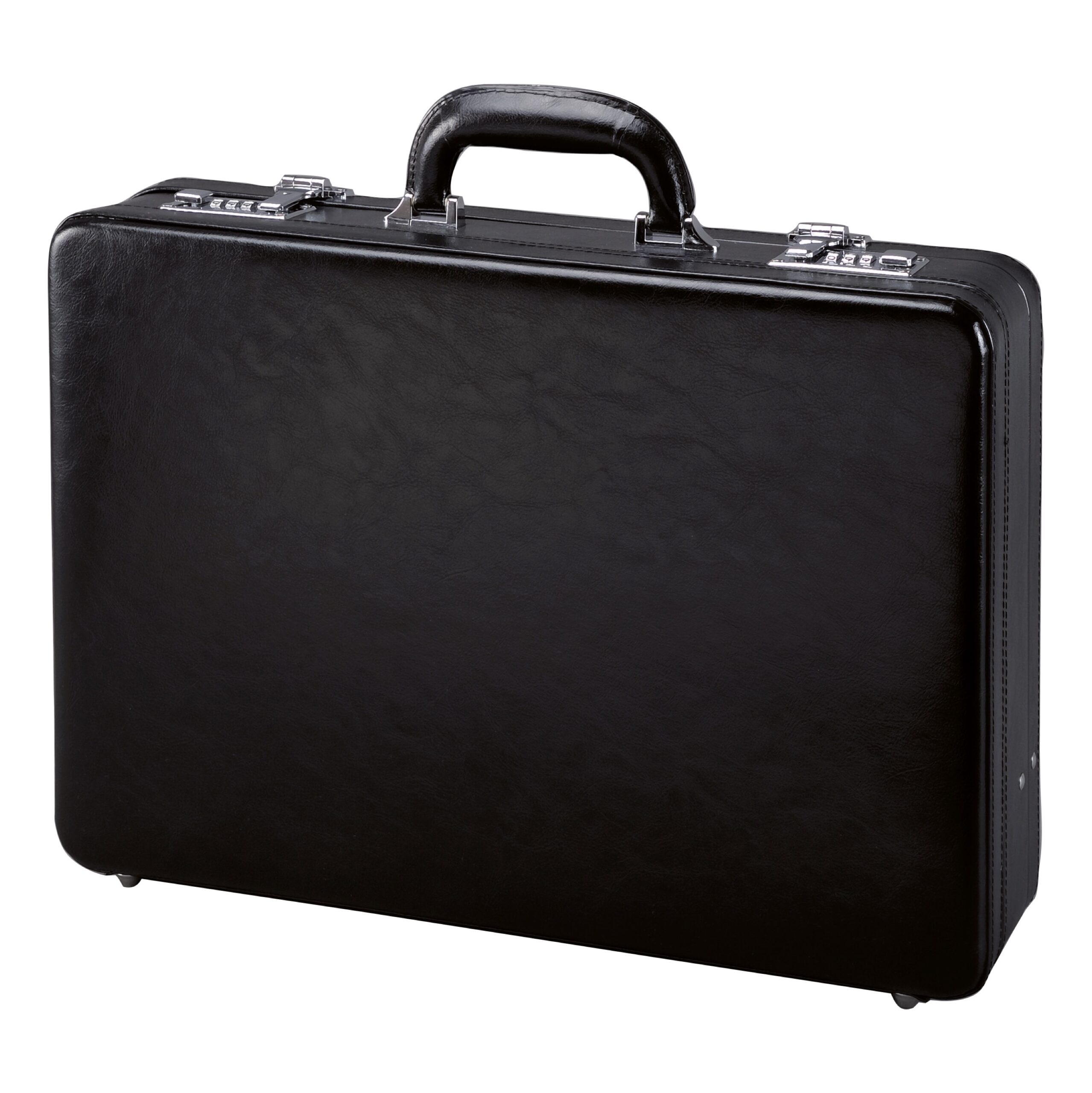 Lightpak Taormina Attachékoffer Leder schwarz A4