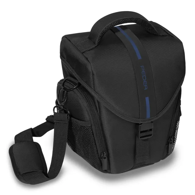 Pedea Essex L Kameratasche blau Regenschutz