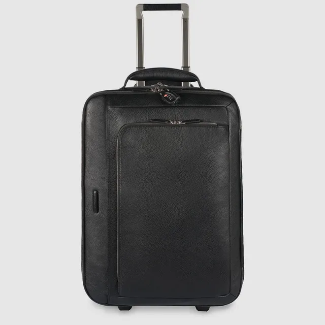 Piquadro PQ-Light Kabinentrolley Laptopfach schwarz N