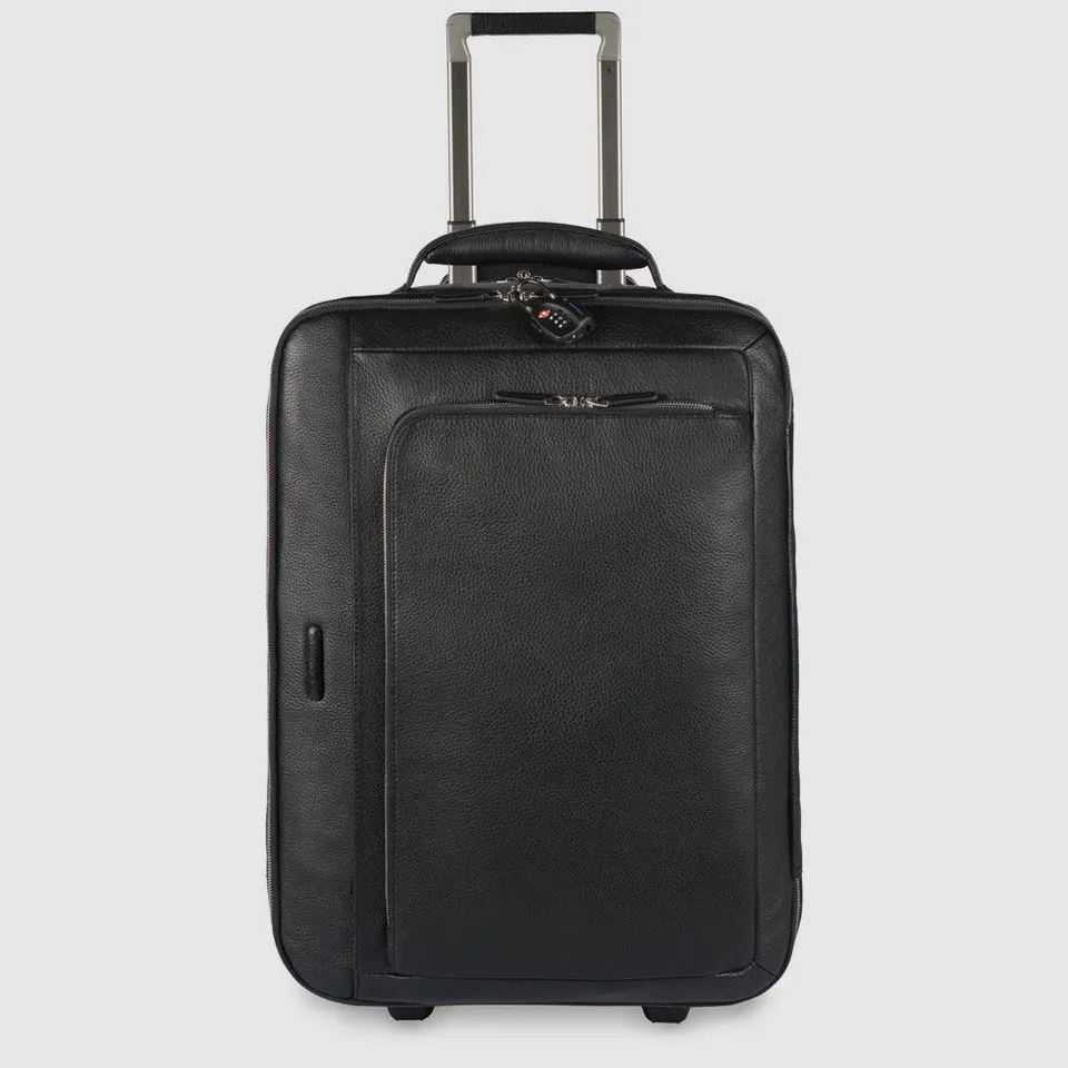 Piquadro PQ-Light Kabinentrolley Laptopfach schwarz N