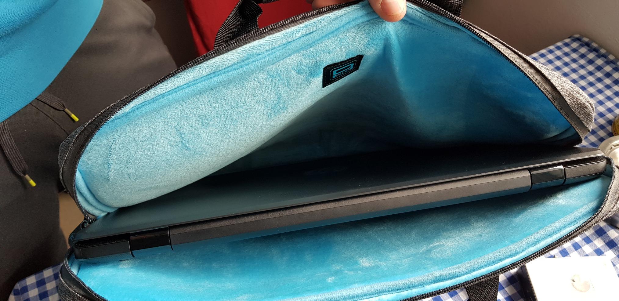 Pedea Fashion Laptoptasche 13,3 Zoll Grau/Orange Umhängetasche