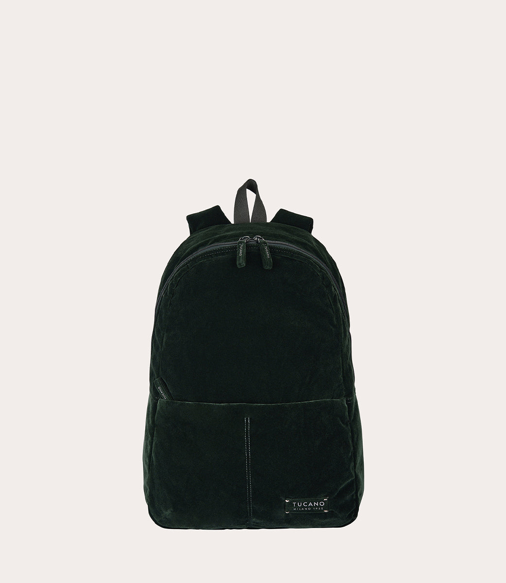 Tucano Otello Rucksack Samt Schwarz Daypack