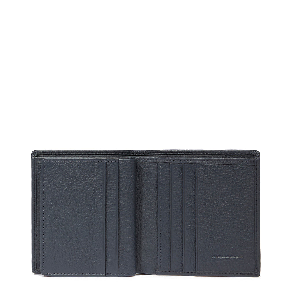 Piquadro Modus Kartenetui Herren Leder Schwarz RFID