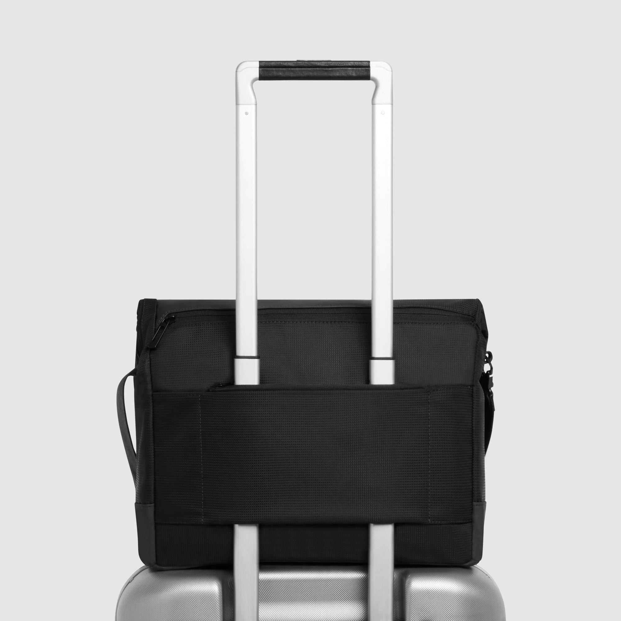 Piquadro Rover Messenger 13,3 Zoll Rucksack Schwarz
