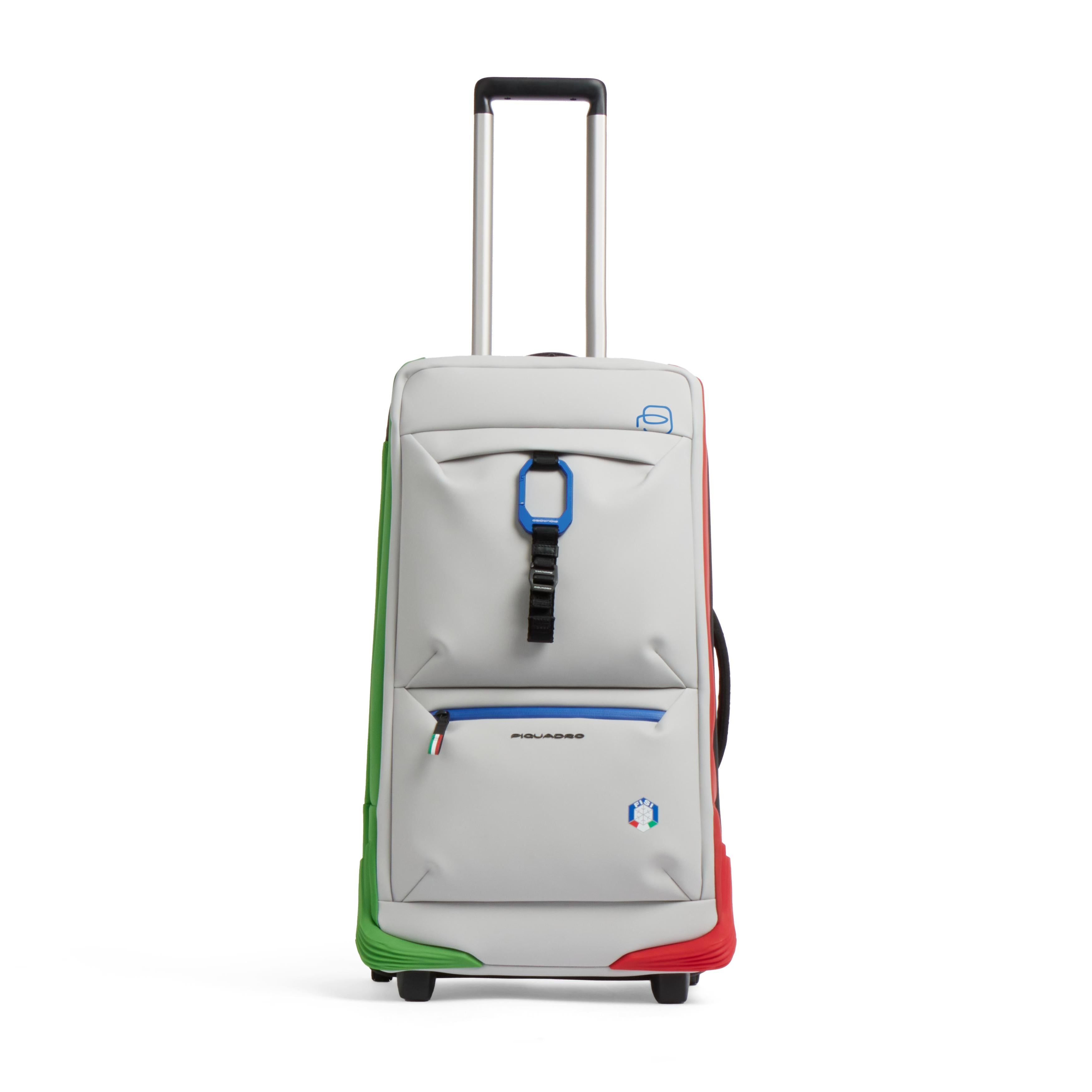 Piquadro Rover Rollen-Reisetasche Braun mit Rädern