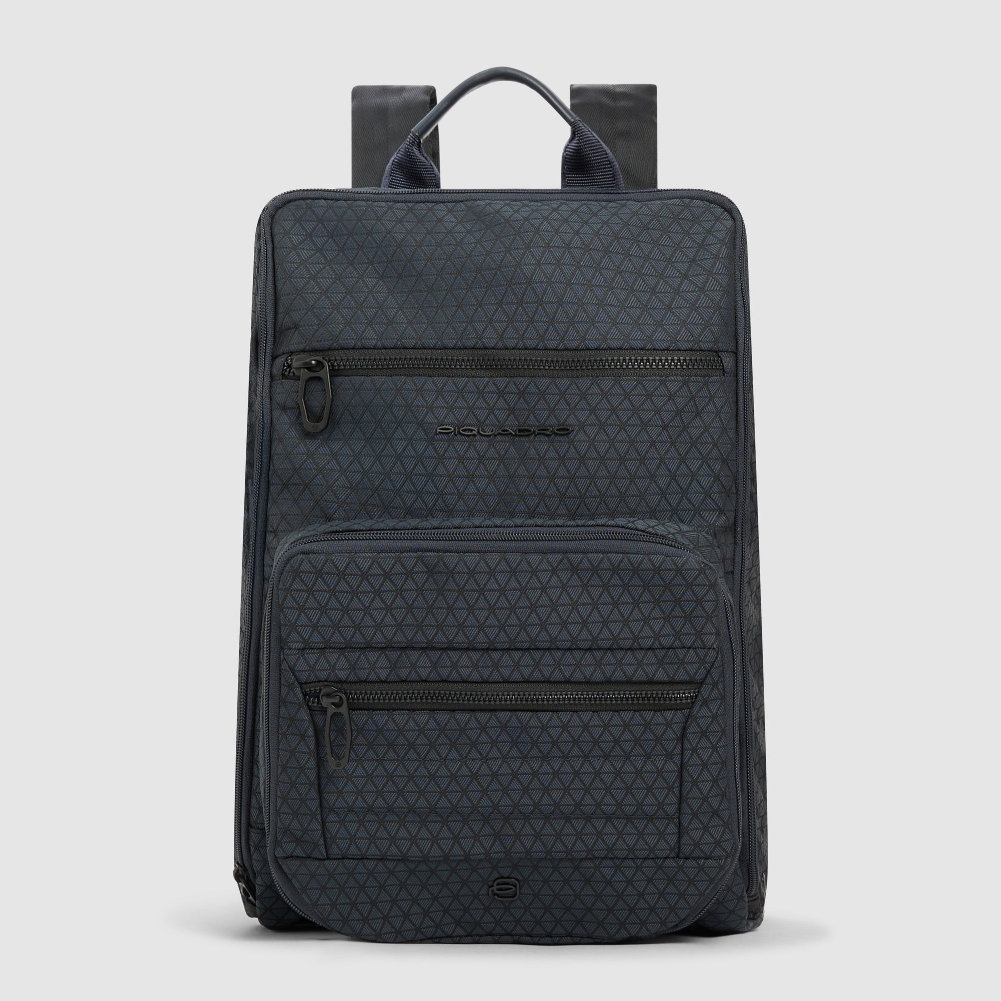 Piquadro Corner 2.0 Rucksack 15,6" faltbar Laptop Blau