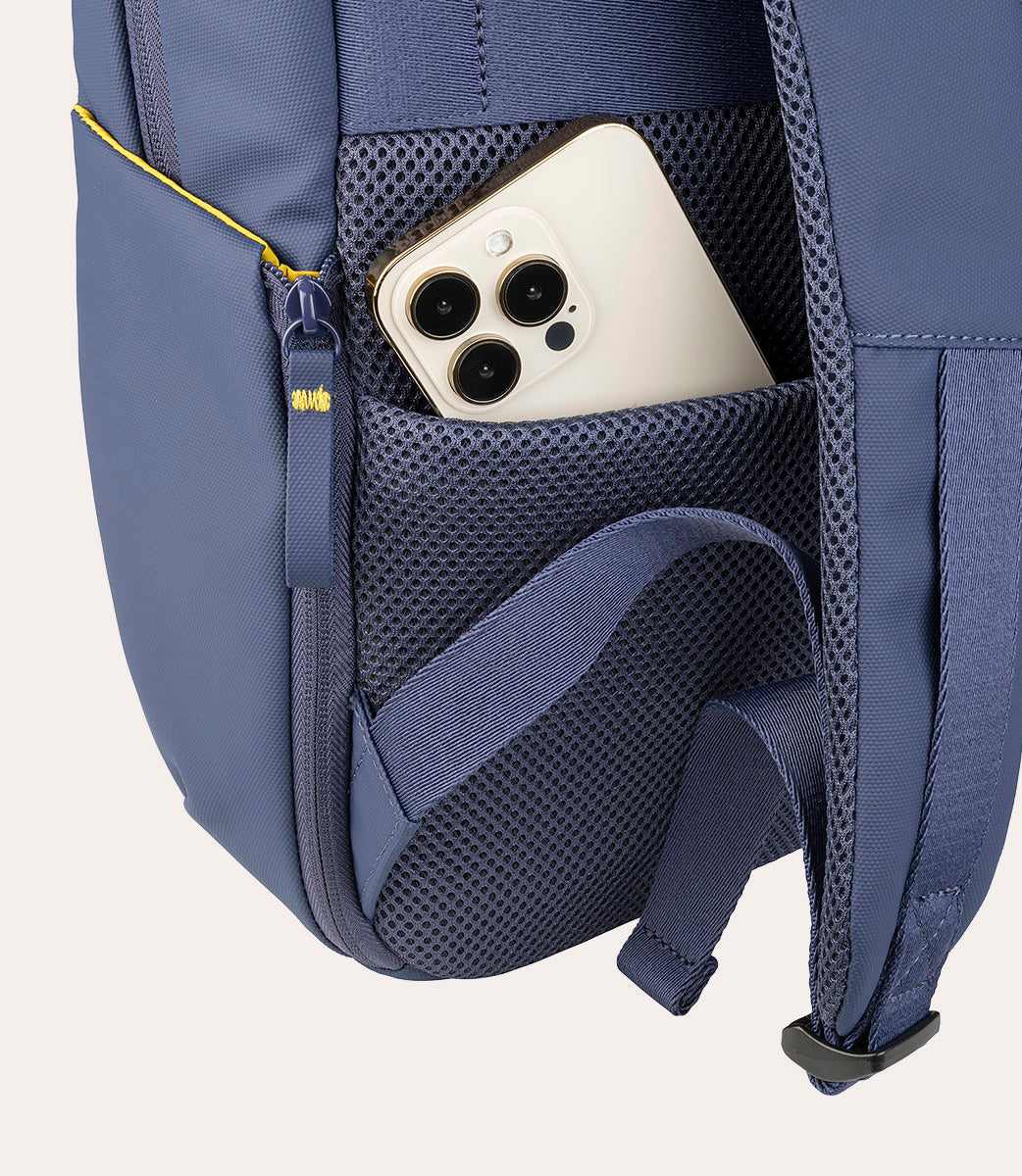 Tucano Laser 15,6 Zoll Laptop-Rucksack Blau wasserabweisend