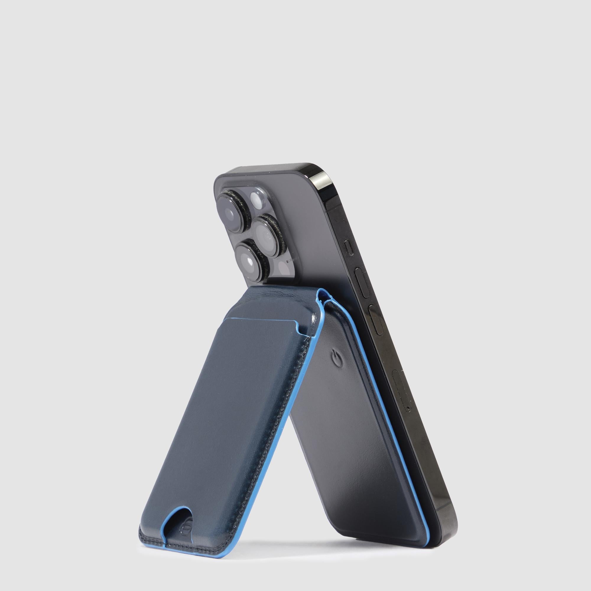 Piquadro Connequ Wallet MagSafe Tracker Schwarz