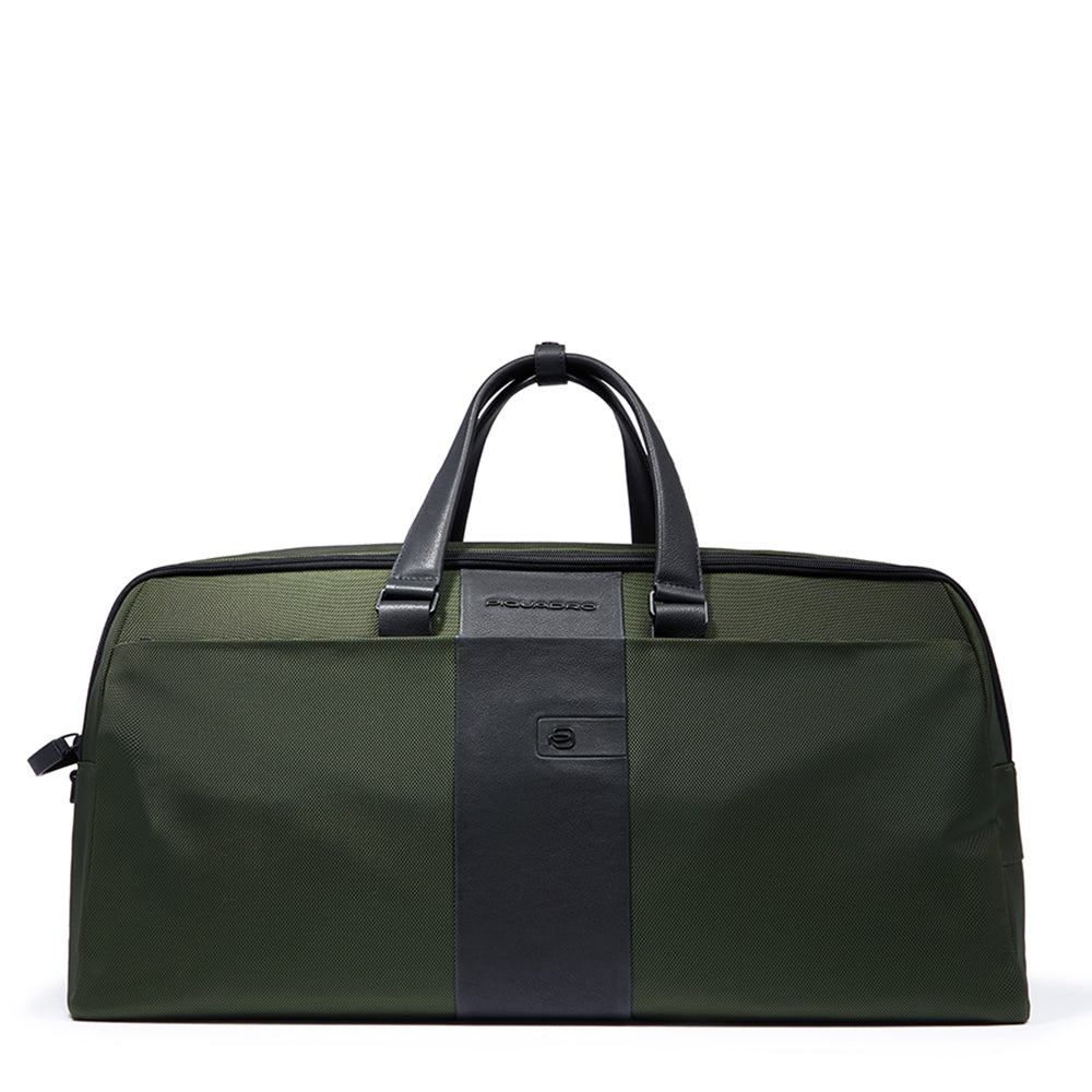 Piquadro Corner 2.0 Reisetasche schwarz recycelt Duffle