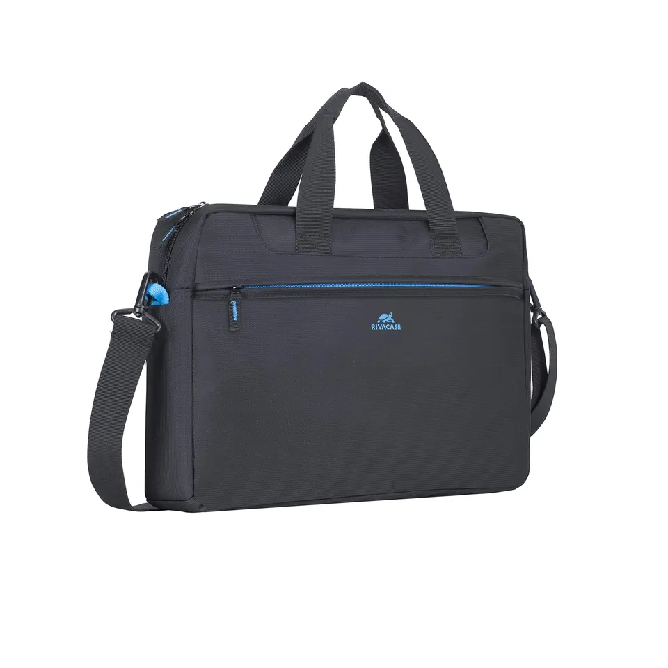 RIVACASE Tiergarten Laptoptasche 16 Zoll Schwarz
