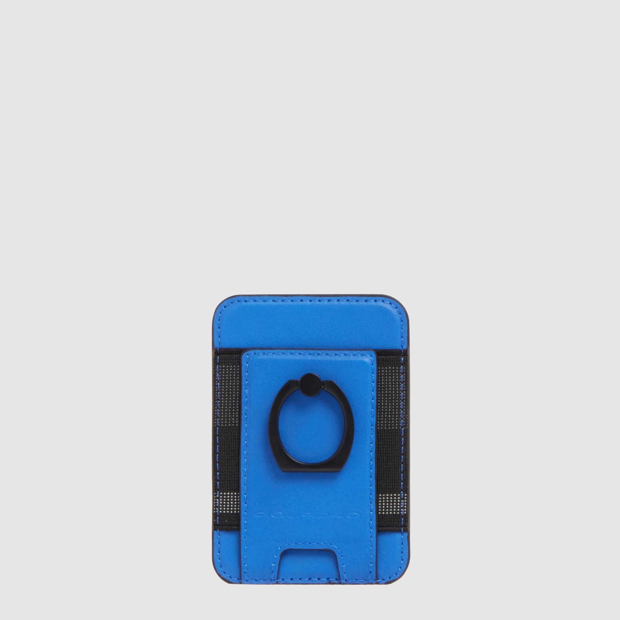 Piquadro BagMotic Kartenetui MagSafe Ring Leder Braun