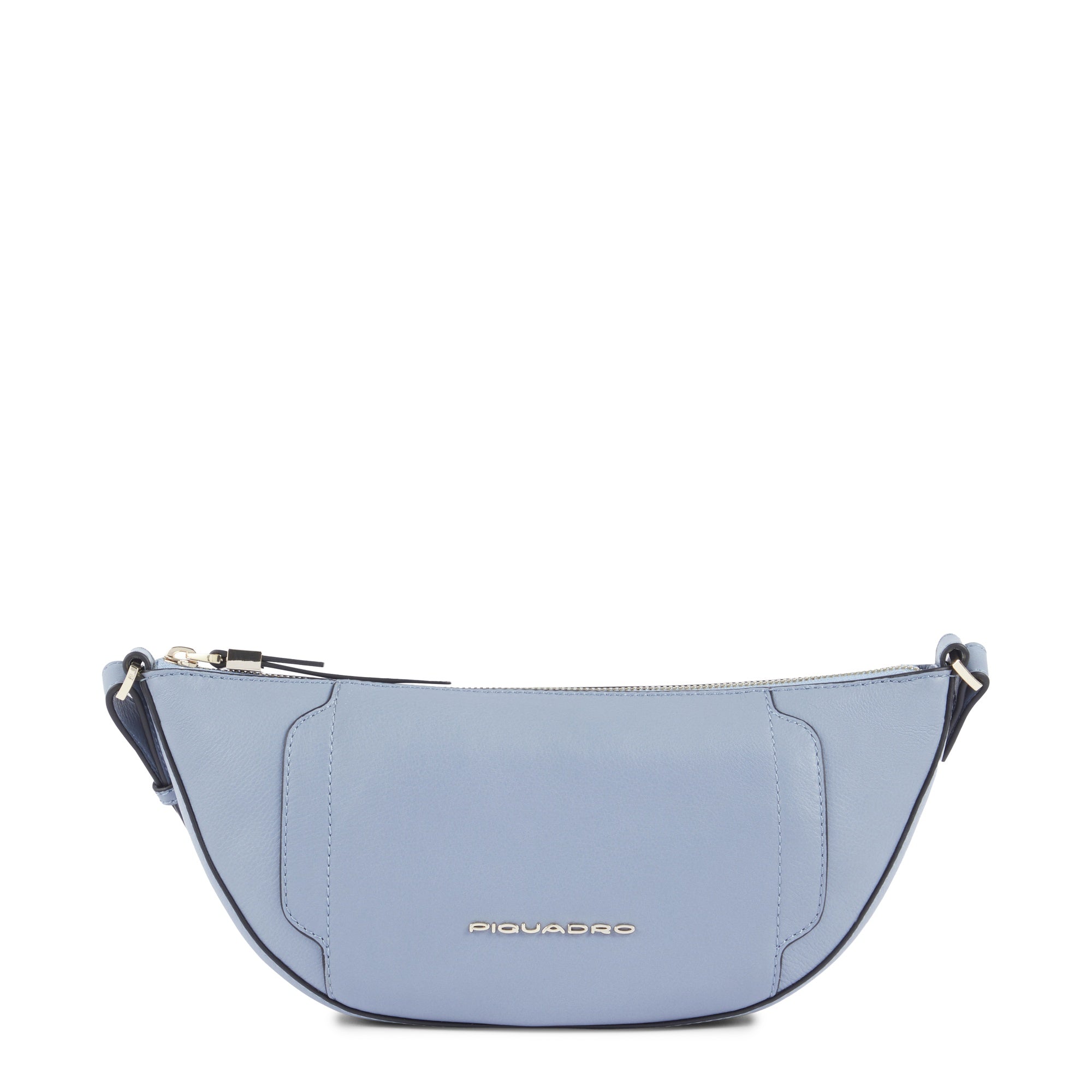 Piquadro Circle Bauchtasche Leder Damen Schwarz