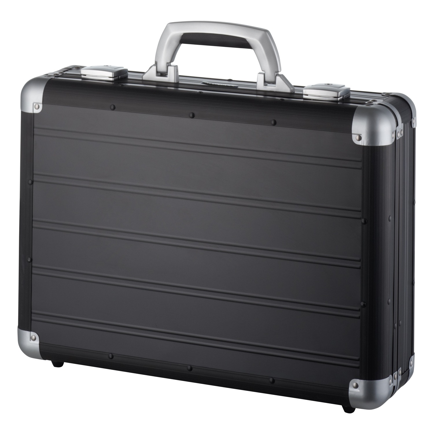 Lightpak Aktentaschen Attaché Laptopkoffer Venture Schwarz