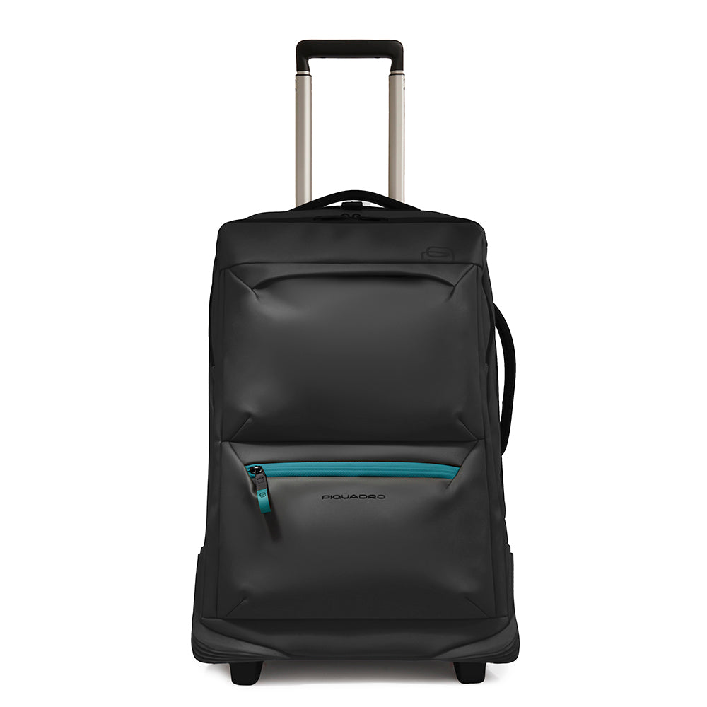 Piquadro PQ-Light CABIN Trolley 17 Zoll Schwarz Handgepäck