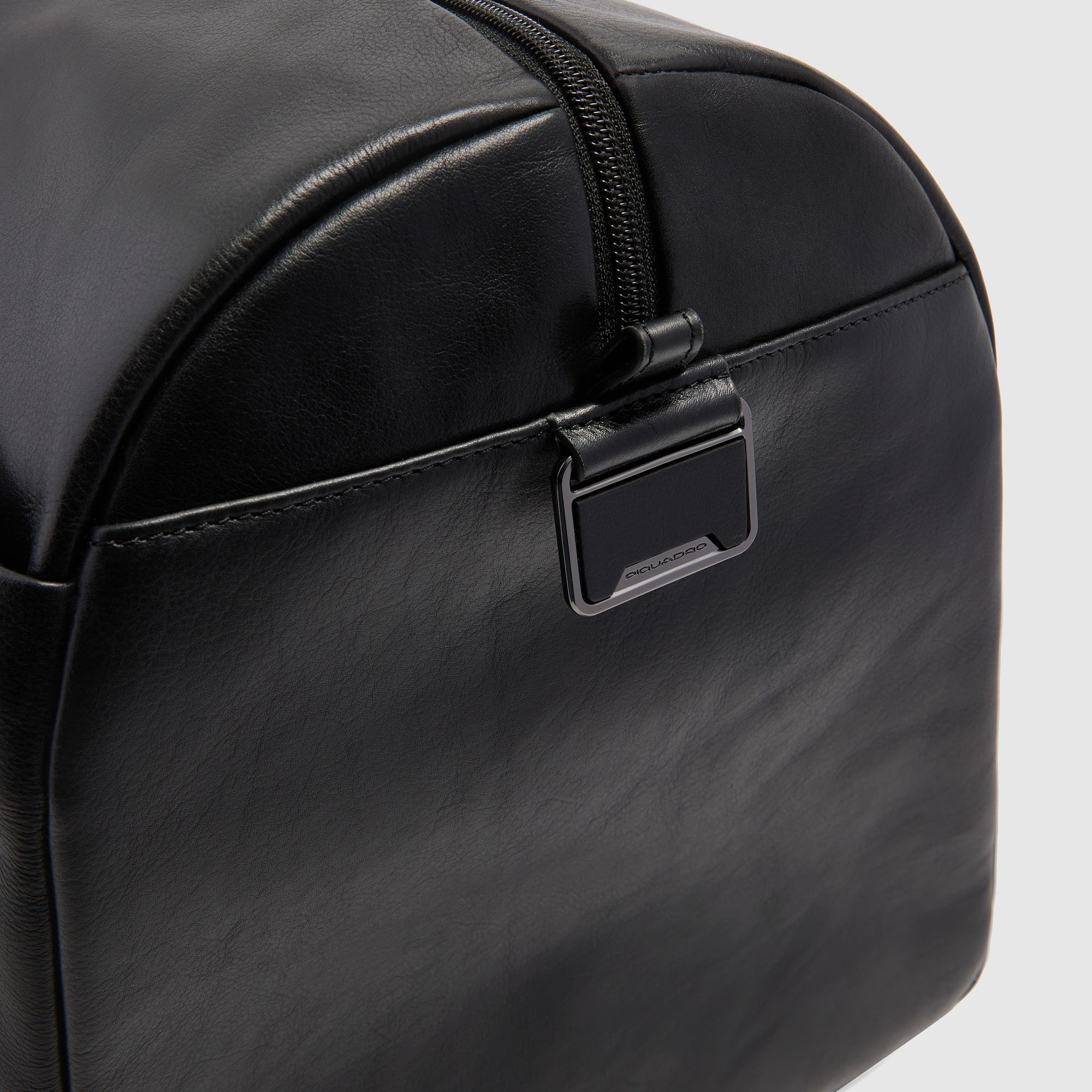 Piquadro Rover Reisetasche Weekender Leder Schwarz Herren