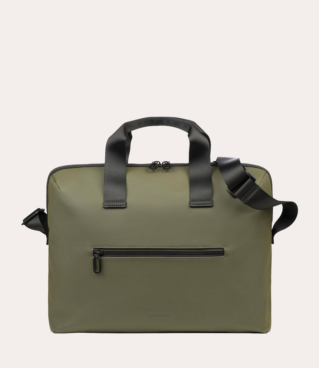 Tucano Gommo Laptoptasche 15,6 Zoll blau gummiert
