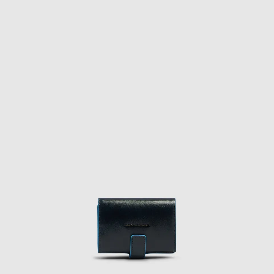 Piquadro BagMotic MagSafe Geldbörse Leder Schwarz