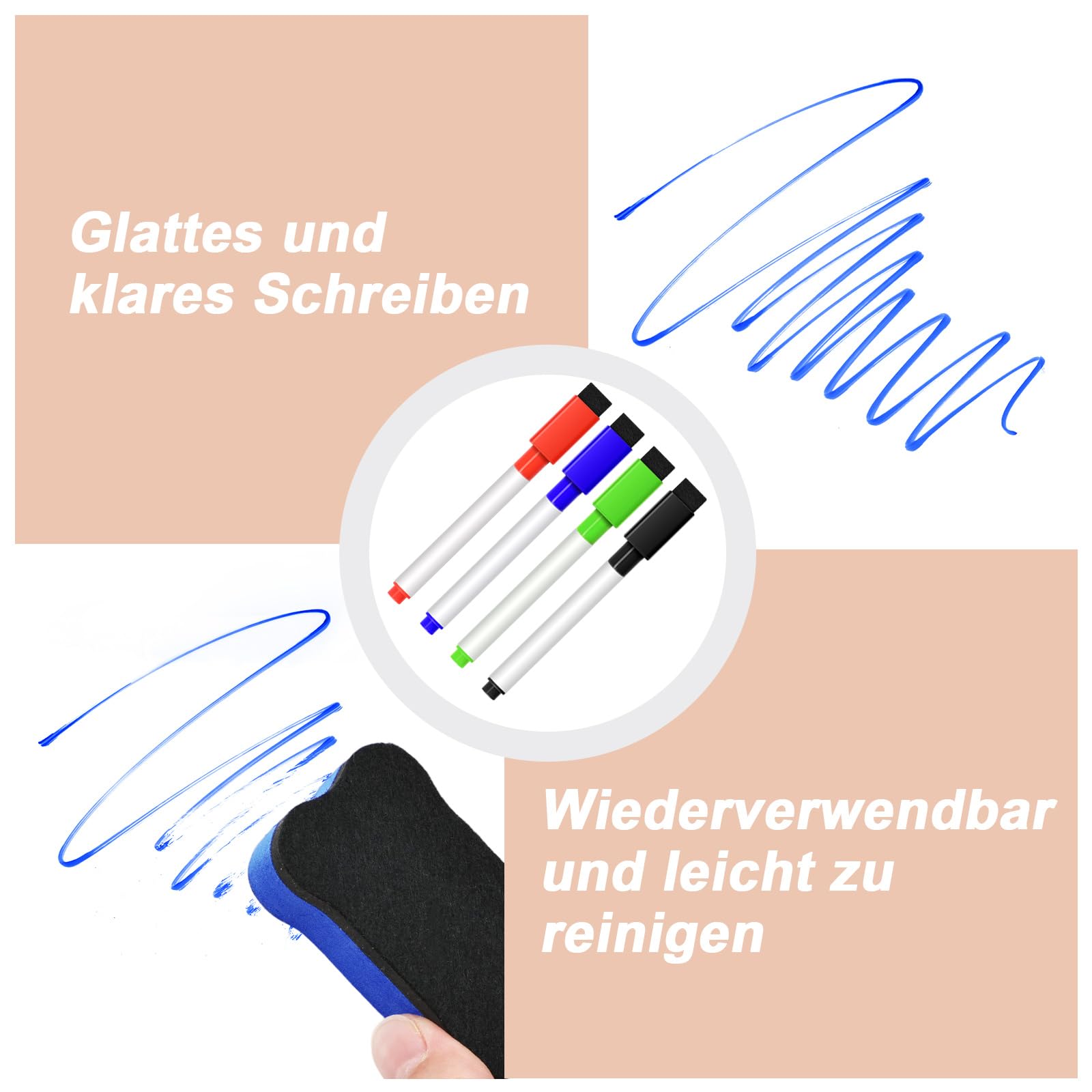 Arvok Travel Accessories Magnetplaner A3 Wochen Monats Set