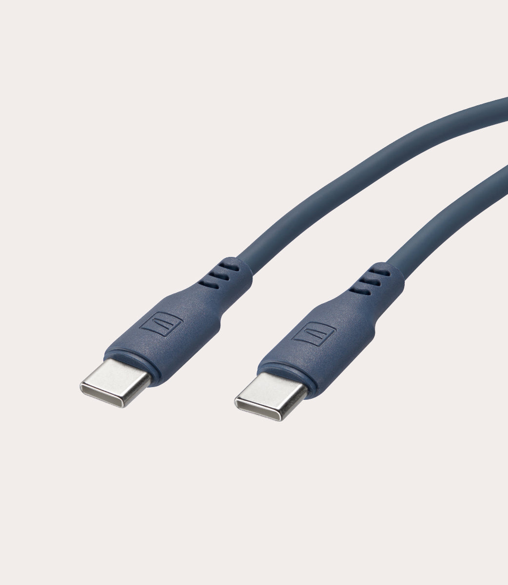 Tucano One Power Kit Ladegerät 35W + USB-C Kabel 2m Blau