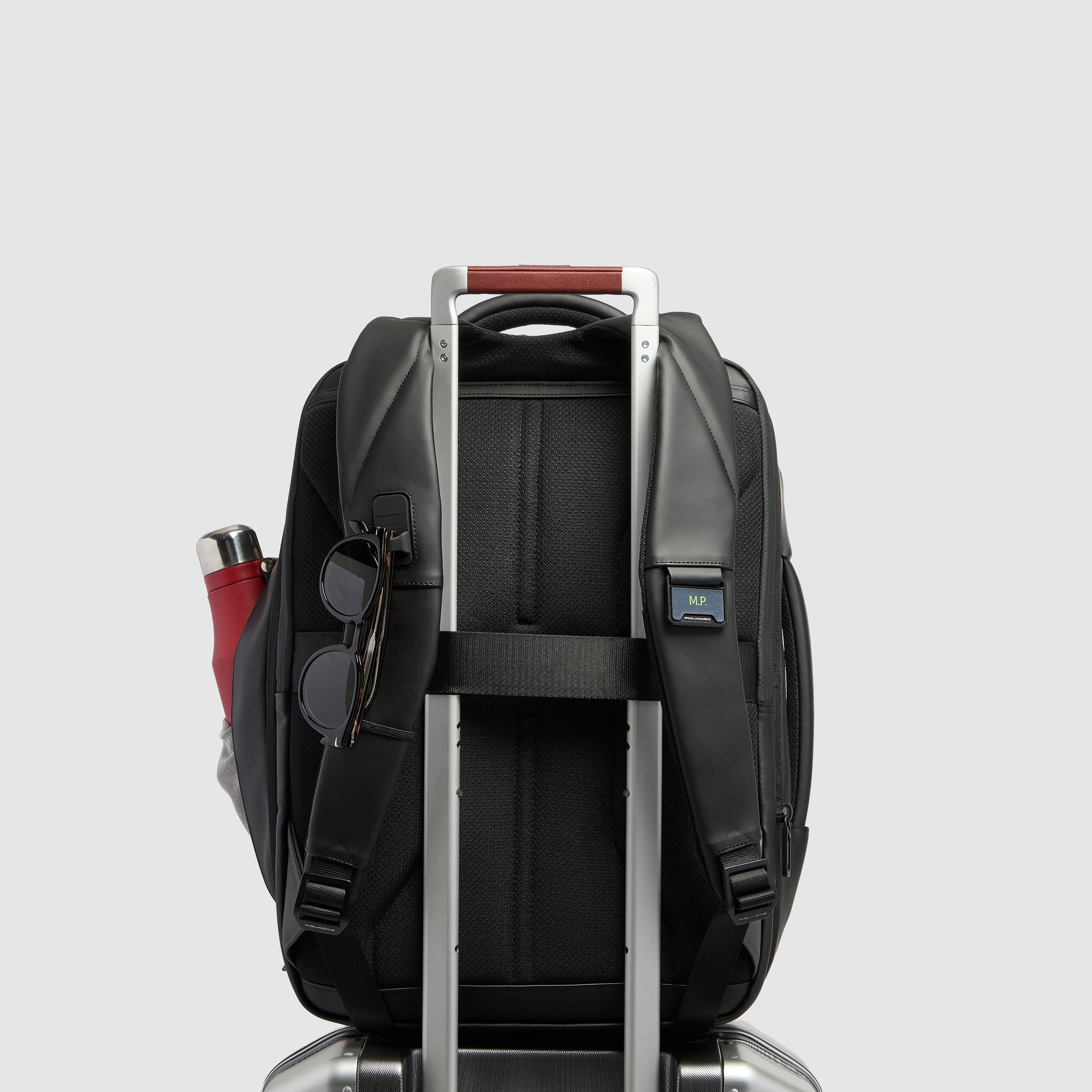 Piquadro x Ducati Rucksack Reise Laptop Leder schwarz