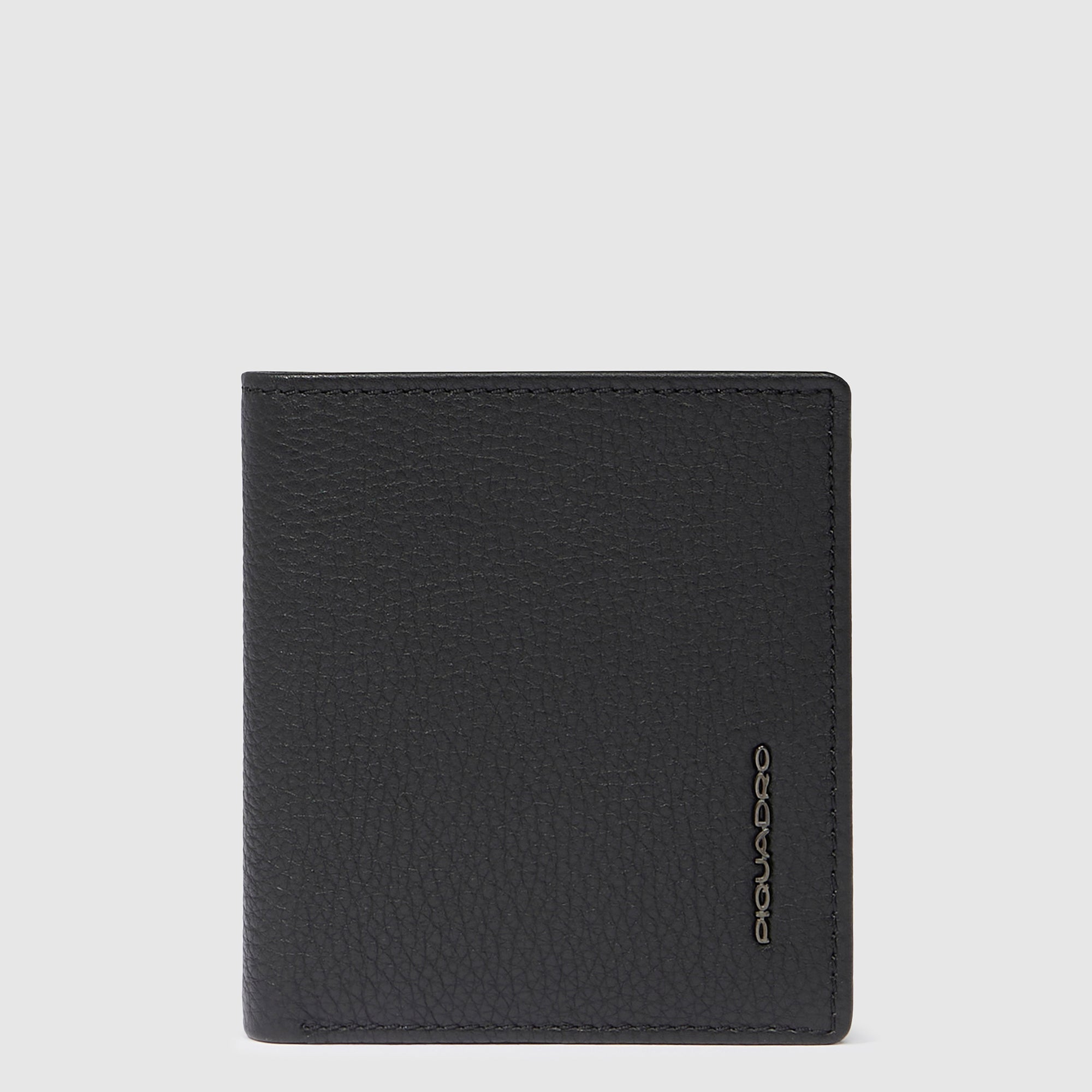 Piquadro Modus Kartenetui Herren Leder Schwarz RFID