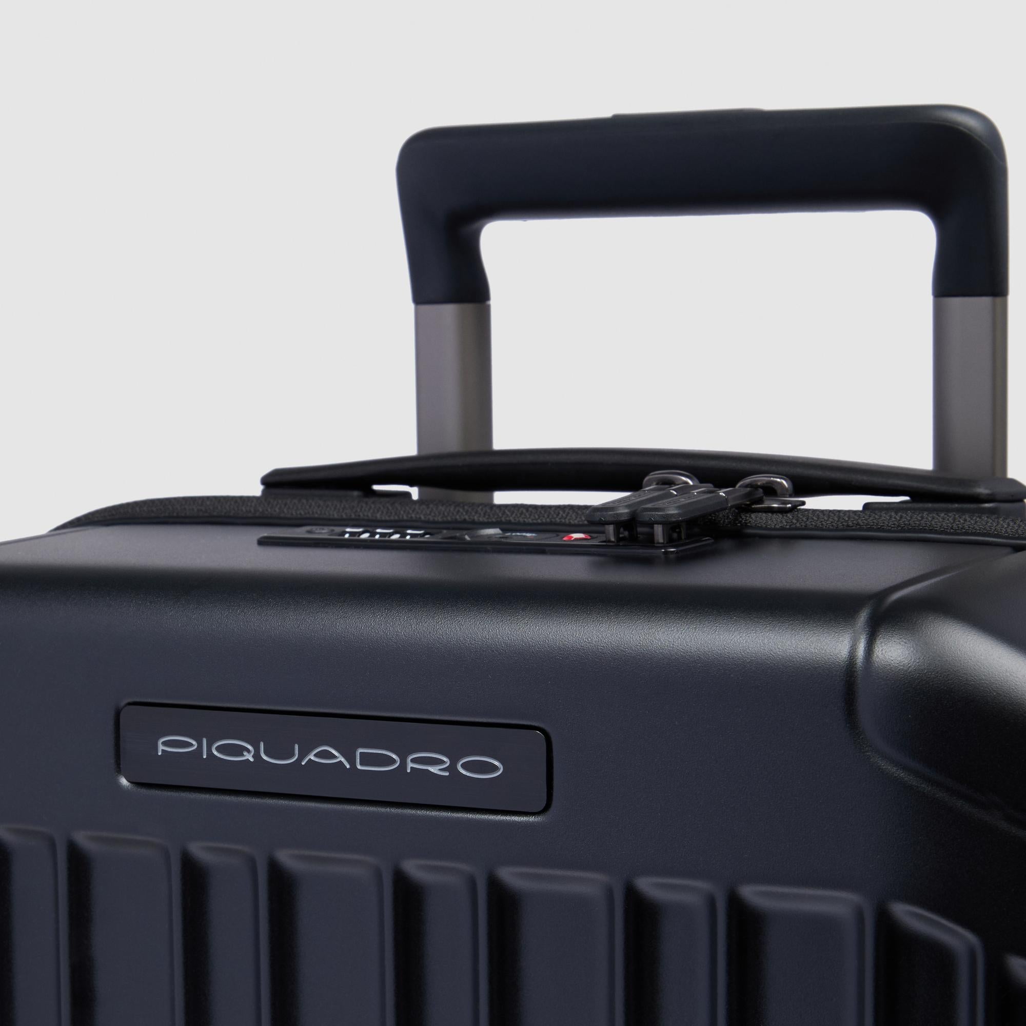 Piquadro PQ-Light Kabinentrolley Underseater Schwarz
