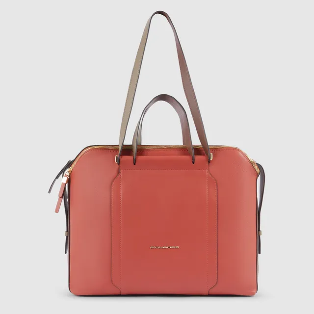 Piquadro Patricia Shopping Laptoptasche 14 Zoll GBE Leder