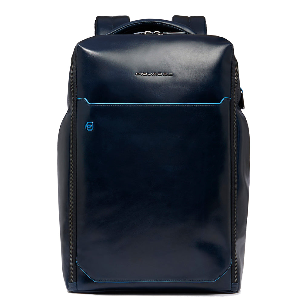 Piquadro Blue Square Rucksack 15,6 Zoll Leder RFID