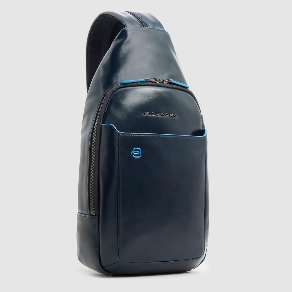 Piquadro Urban Sling Bag Leder iPad Braun RFID
