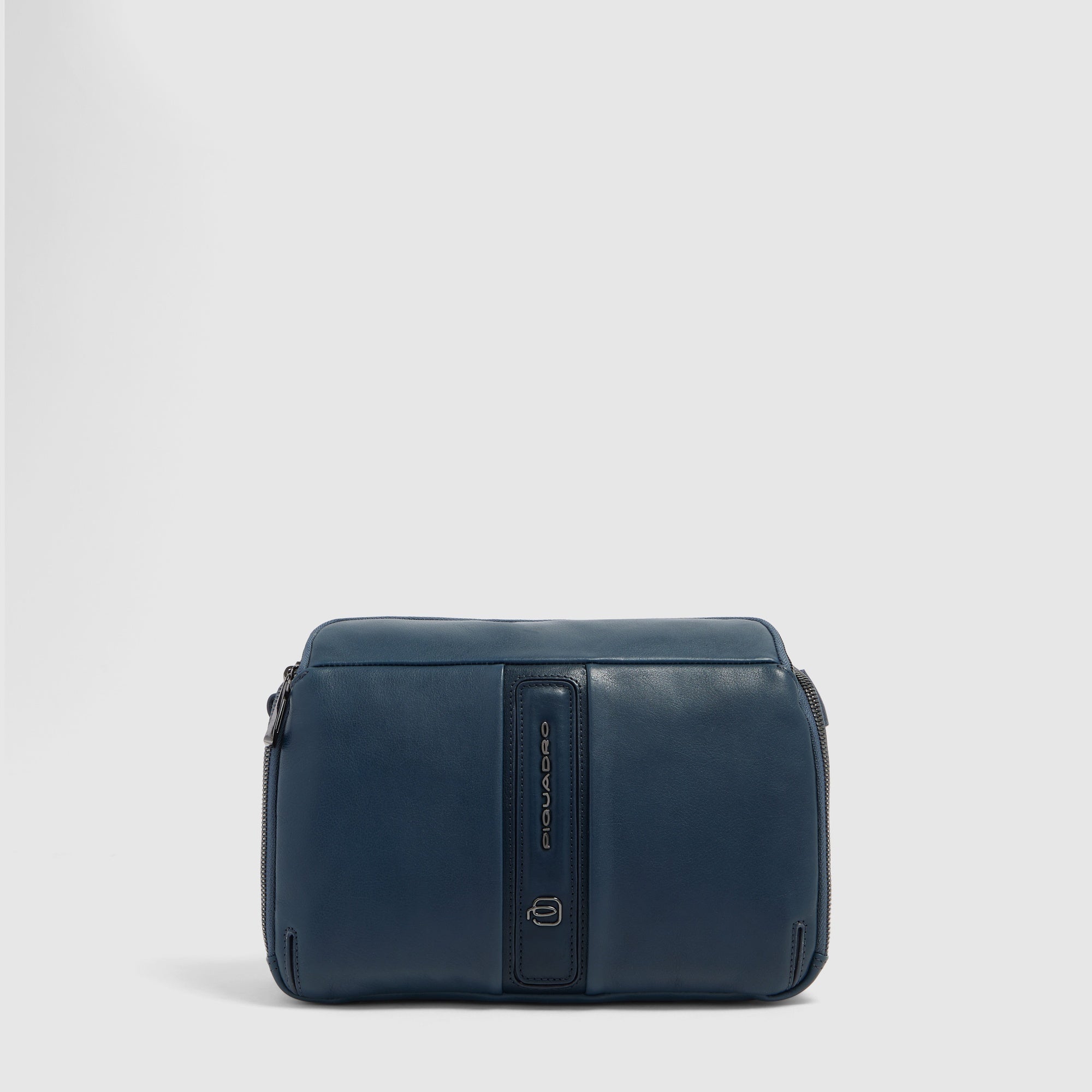 Piquadro Urban Umhängetasche Herren Blau iPad mini Leder