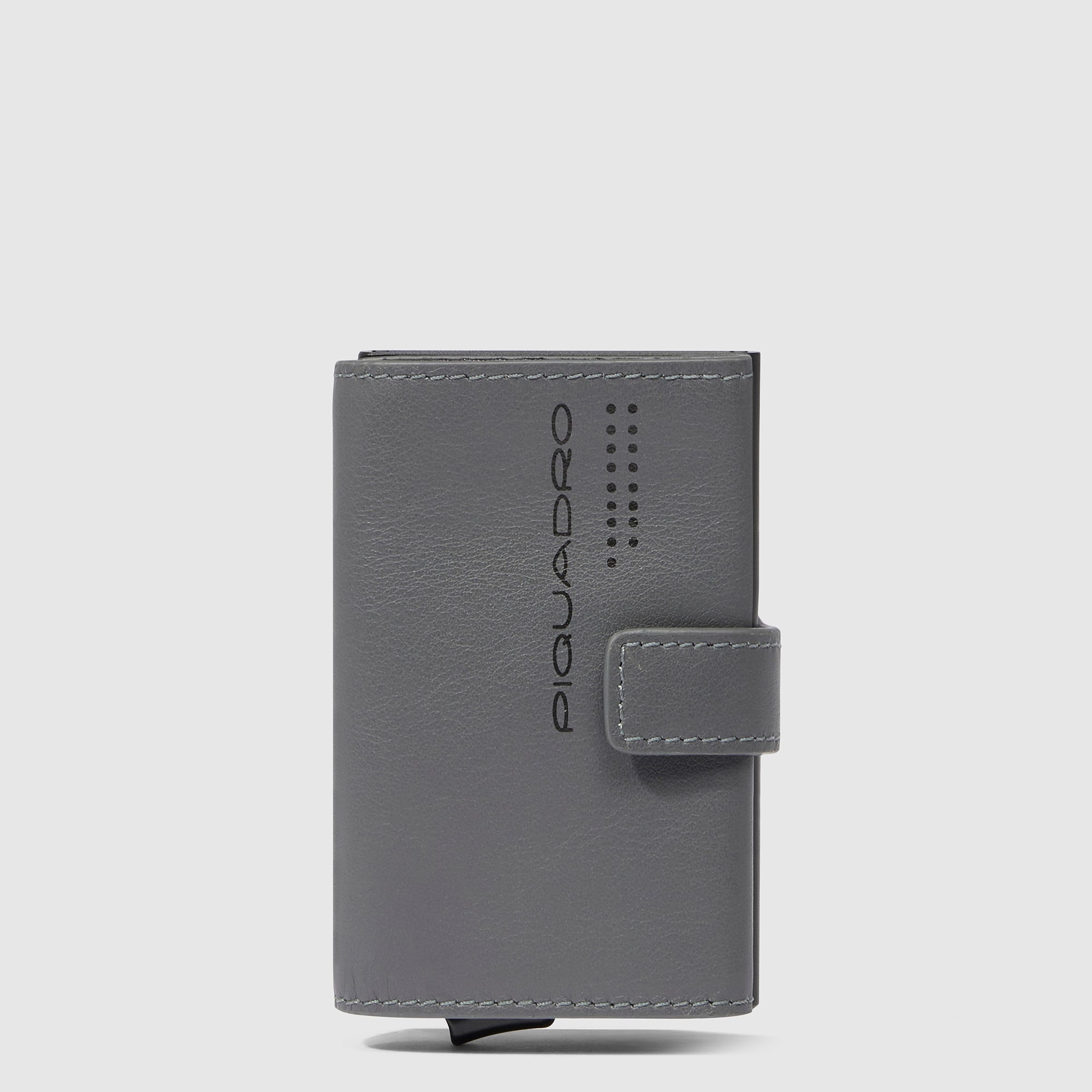 Piquadro Black Square PORTCREDIT Kartenetui Schwarz RFID