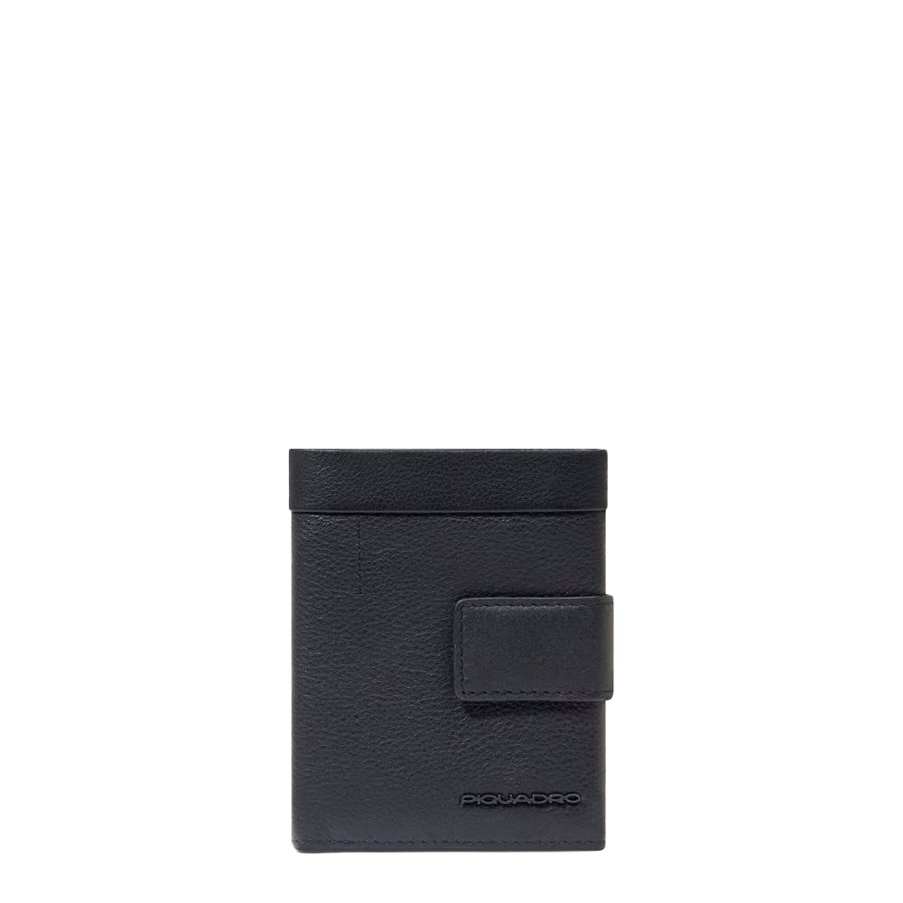 Piquadro Blue Square Herren Geldbörse Kompakt Blau RFID