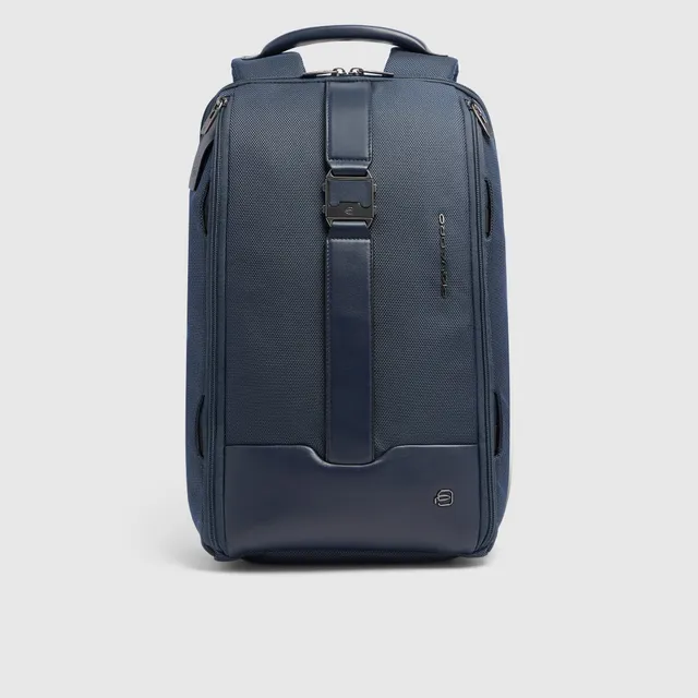 Piquadro Rover Rucksack 14 Zoll Modular Schwarz USB